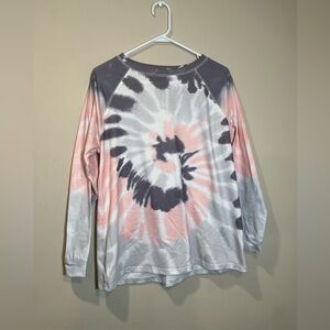 Tie-Dye Long Sleeve Sweater